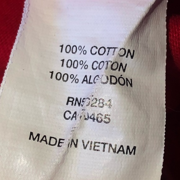 EST. 1989 PLACE 4T RED SHORT SLEEVE SHIRT “MY GRAN - Picture 4 of 5